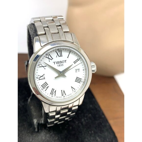 Tissot Women's Watch Swiss Quartz White Dial 28mm Silver Steel T1292101101300 - Picture 12 of 13